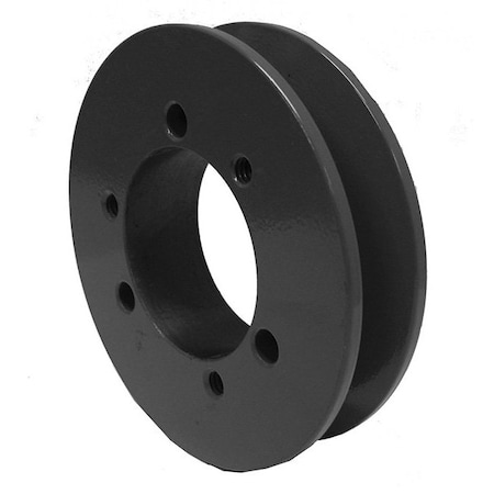 Bushing 1 Groove V-Belt Pulley 4.5 Inch OD